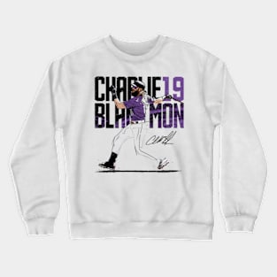 Charlie Blackmon Colorado Swing Crewneck Sweatshirt